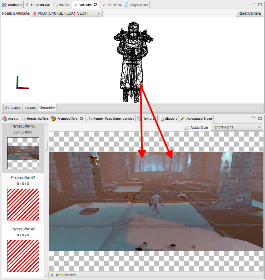 Statue sample at 6966 vertices