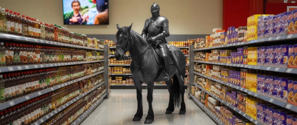 Cover image for Singularity and the Chevalier in the Supermarket