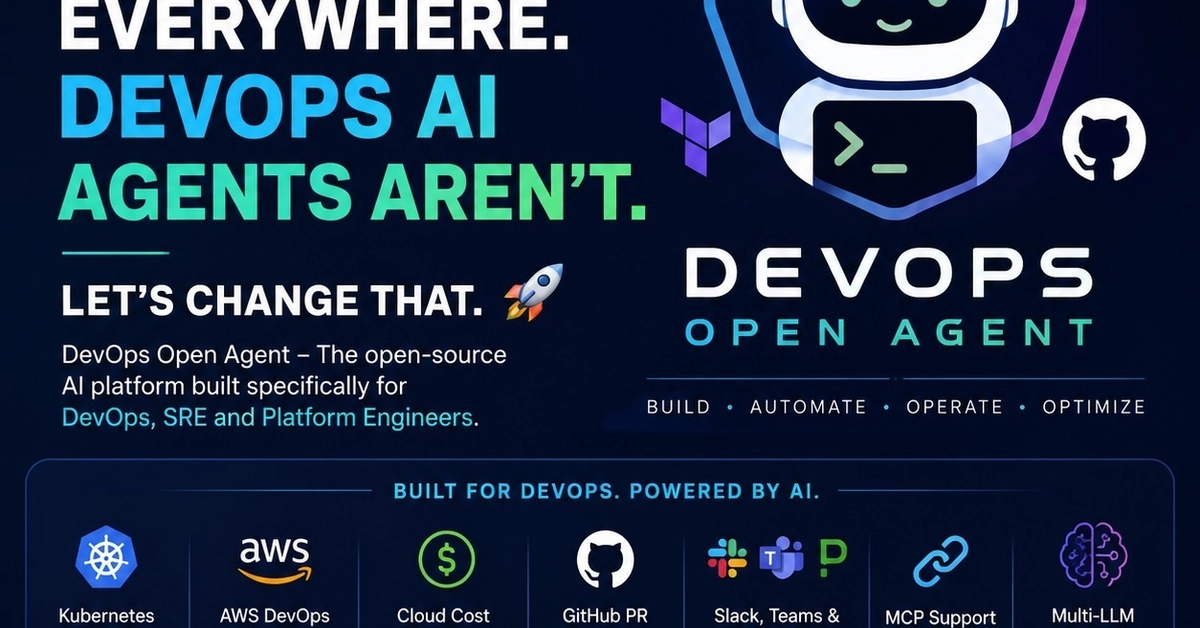 🚀 Calling all DevOps, SRE, and Platform Engineers! Let’s build the future of AI for DevOps together.