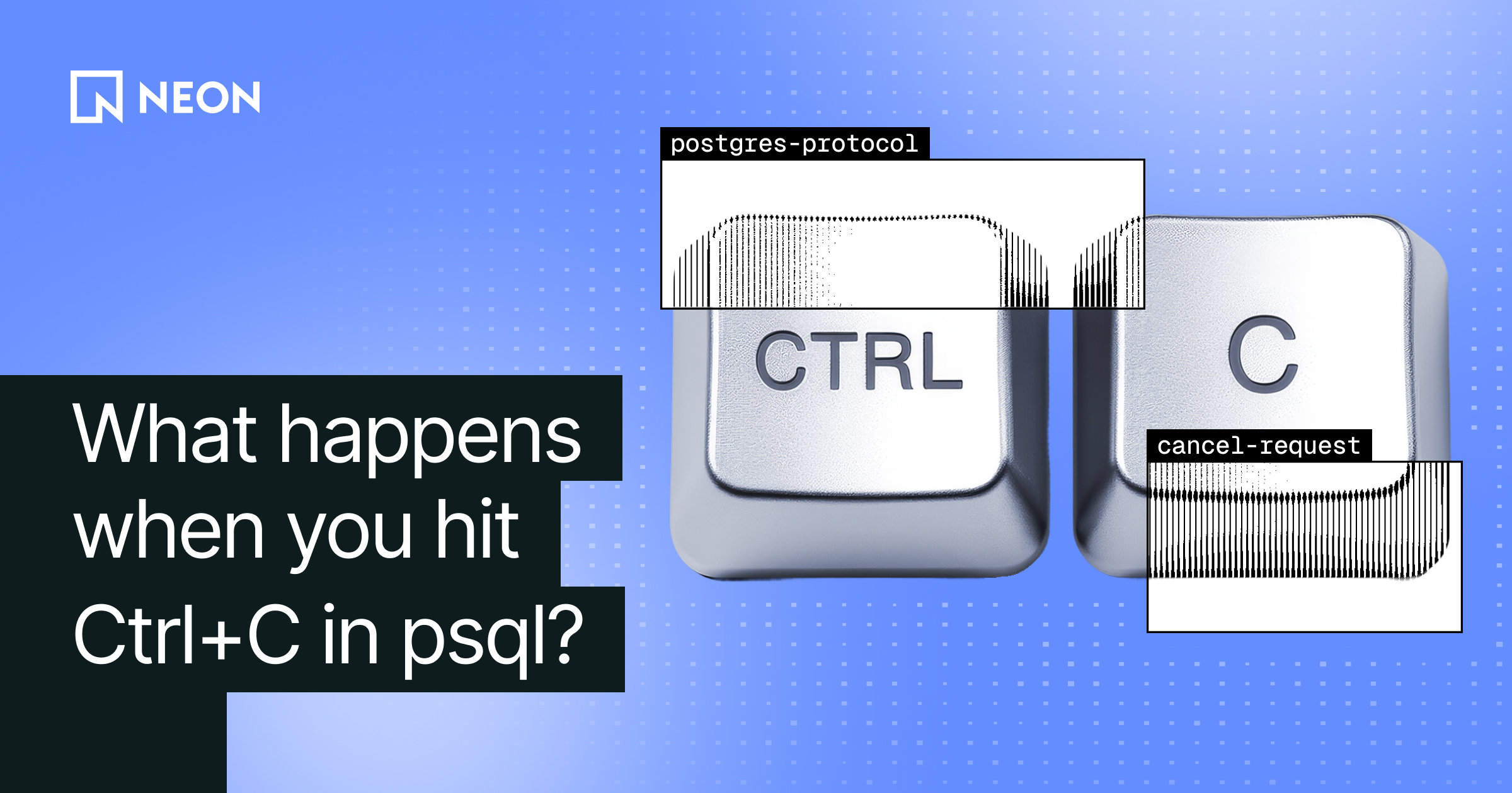 Ctrl-C in psql gives me the heebie-jeebies