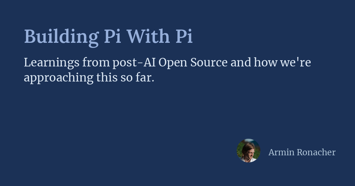 Building Pi With Pi