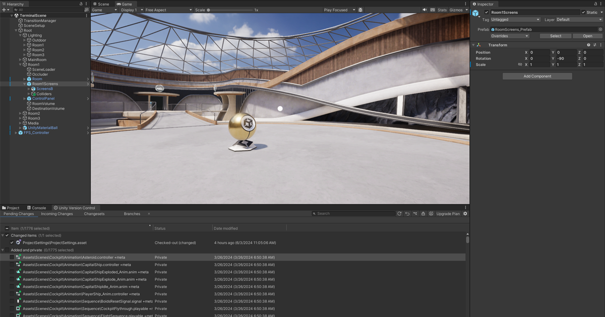 How to author Scenes and Prefabs with a focus on version control