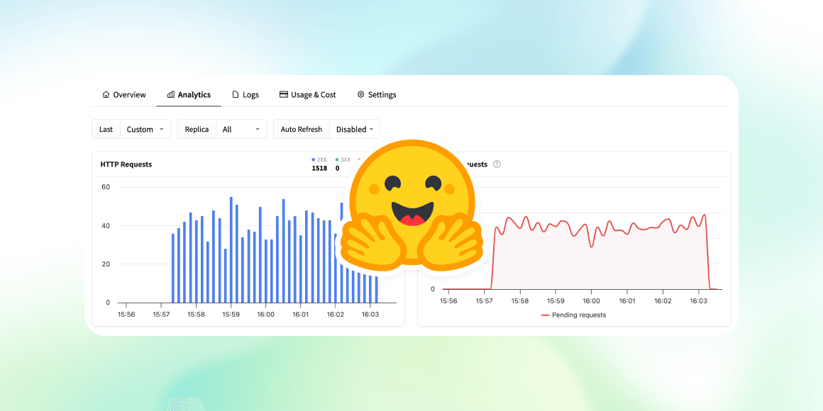 The New and Fresh analytics in Inference Endpoints