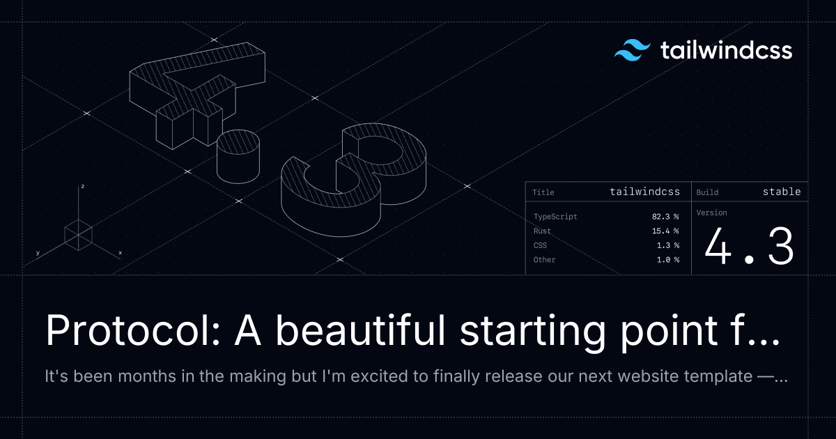 Protocol: A beautiful starting point for your next API documentation site