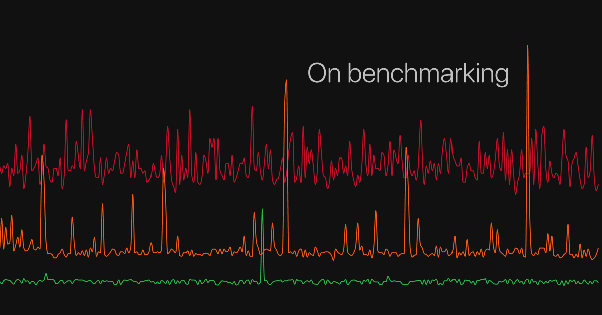 On benchmarking