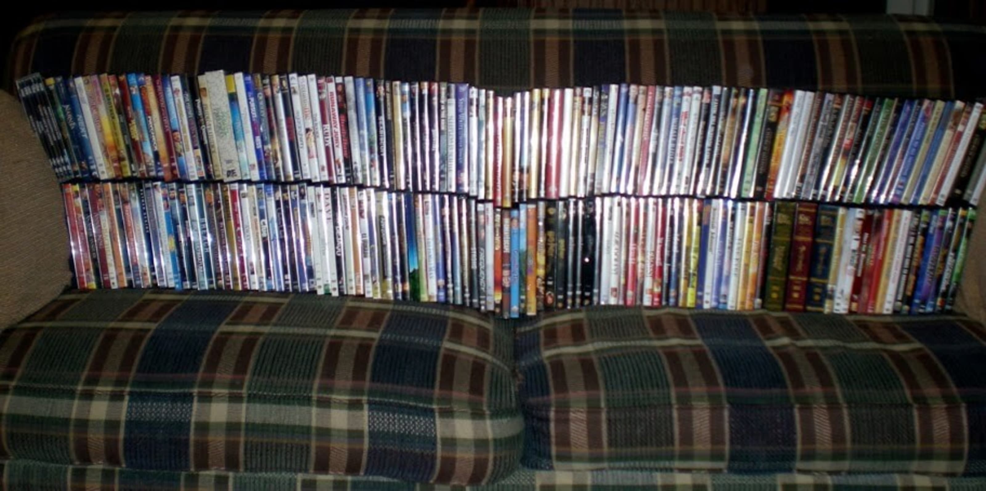 Tons of DVDs