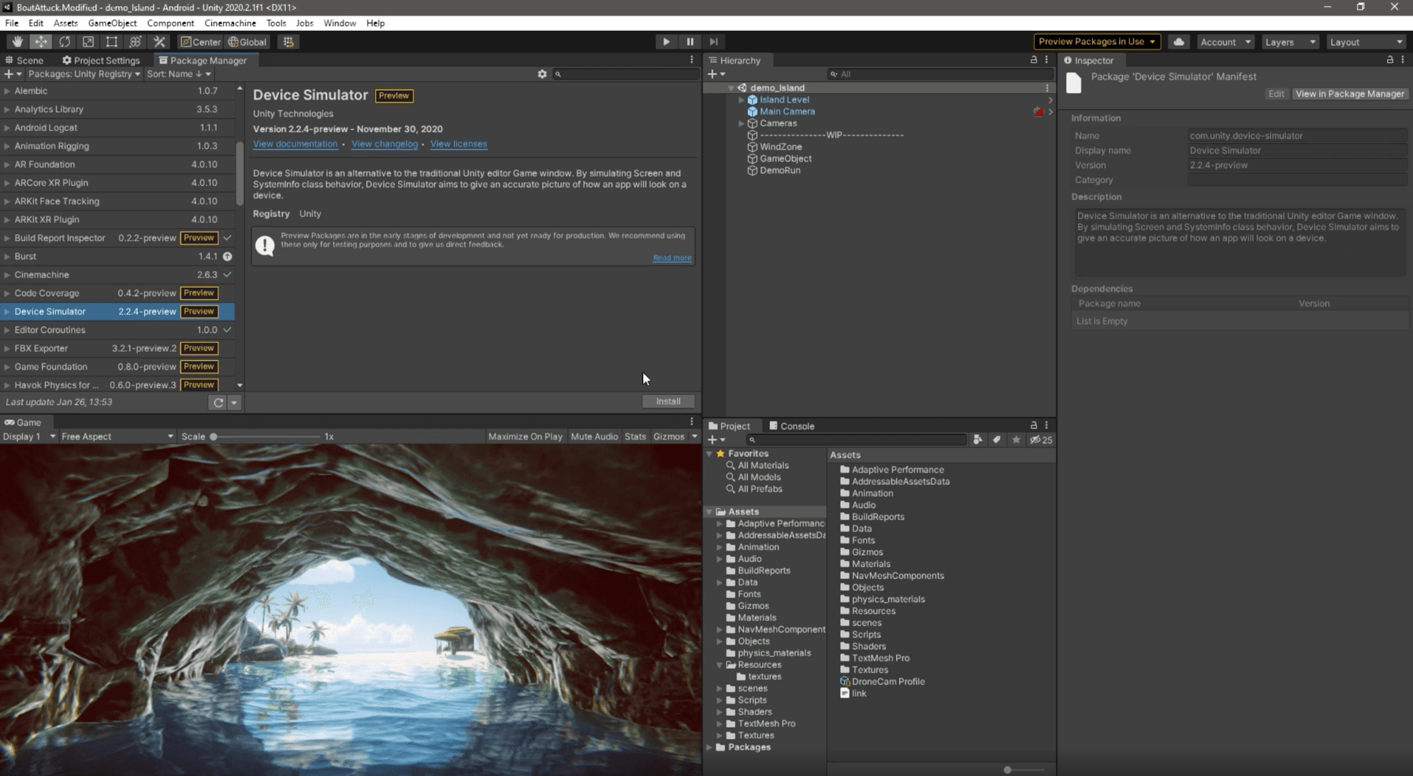 In-editor screenshot