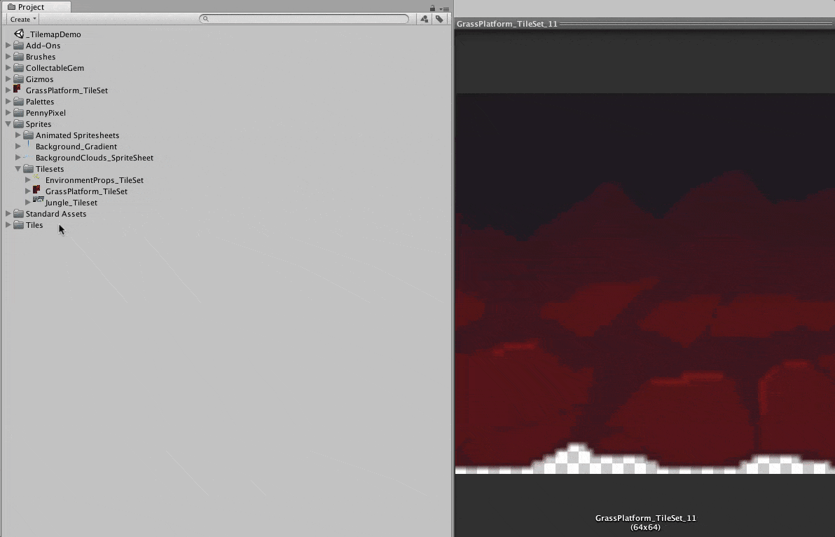 Image of applying changes to sprites