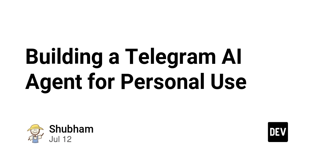 Building a Telegram AI Agent for Personal Use