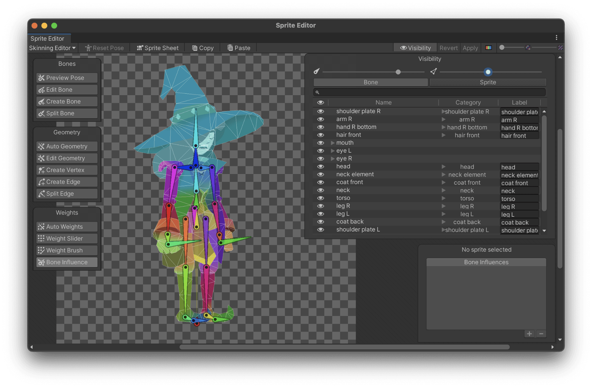 Image of character model with hat.