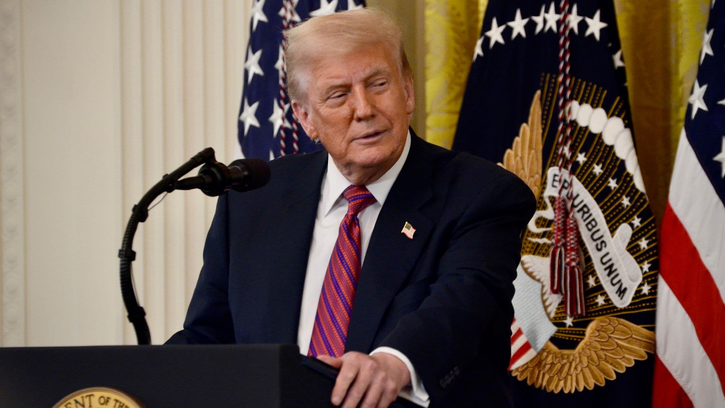 U.S. President Donald Trump (Jesse Hamilton/CoinDesk)