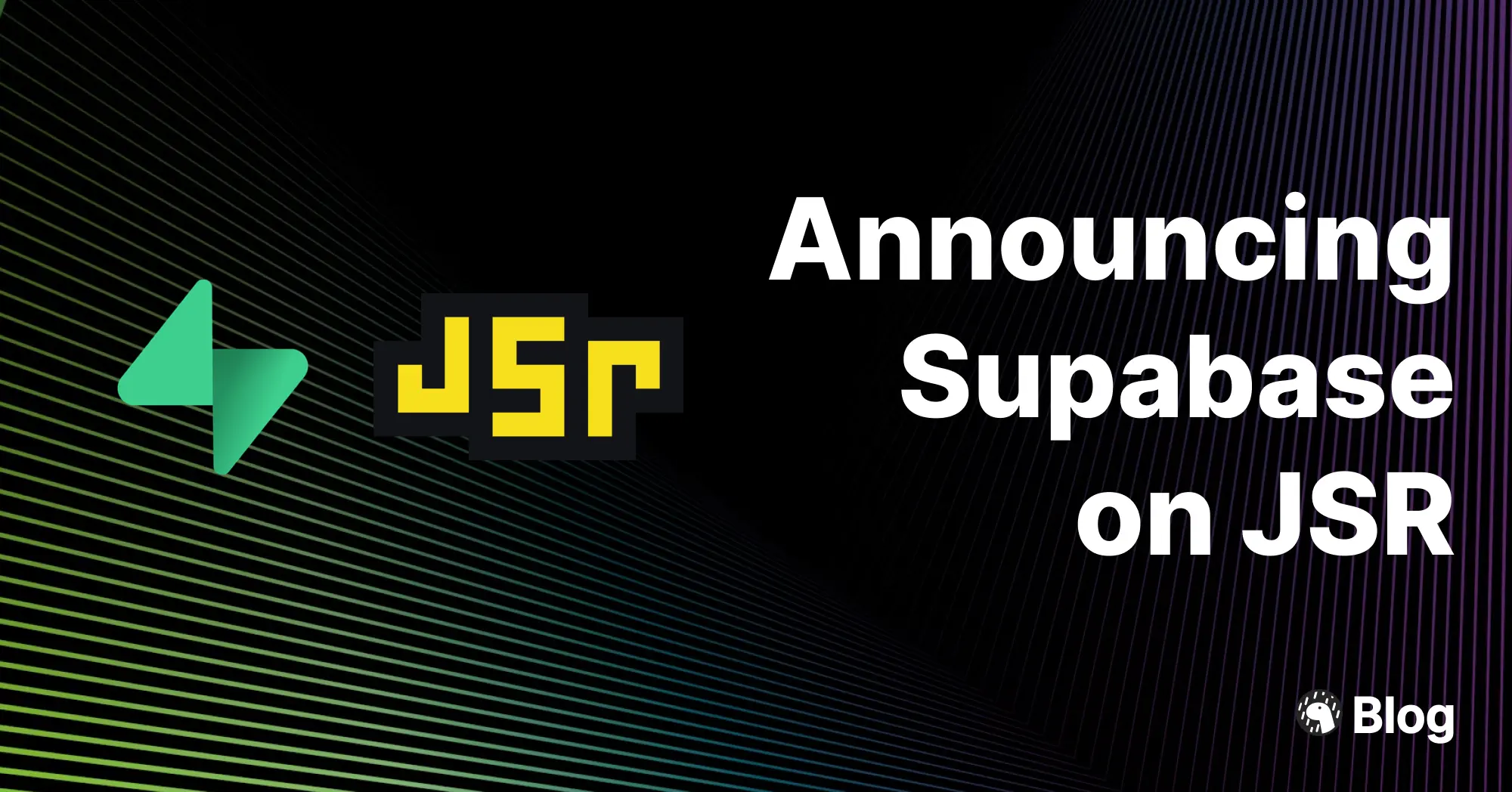 Announcing Supabase on JSR