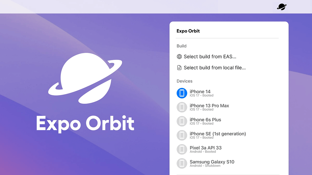 Expo Orbit v1: For faster development build installs and more…