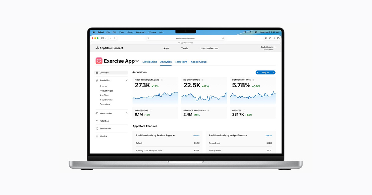 New In-App Purchase and subscription data now available in Analytics
