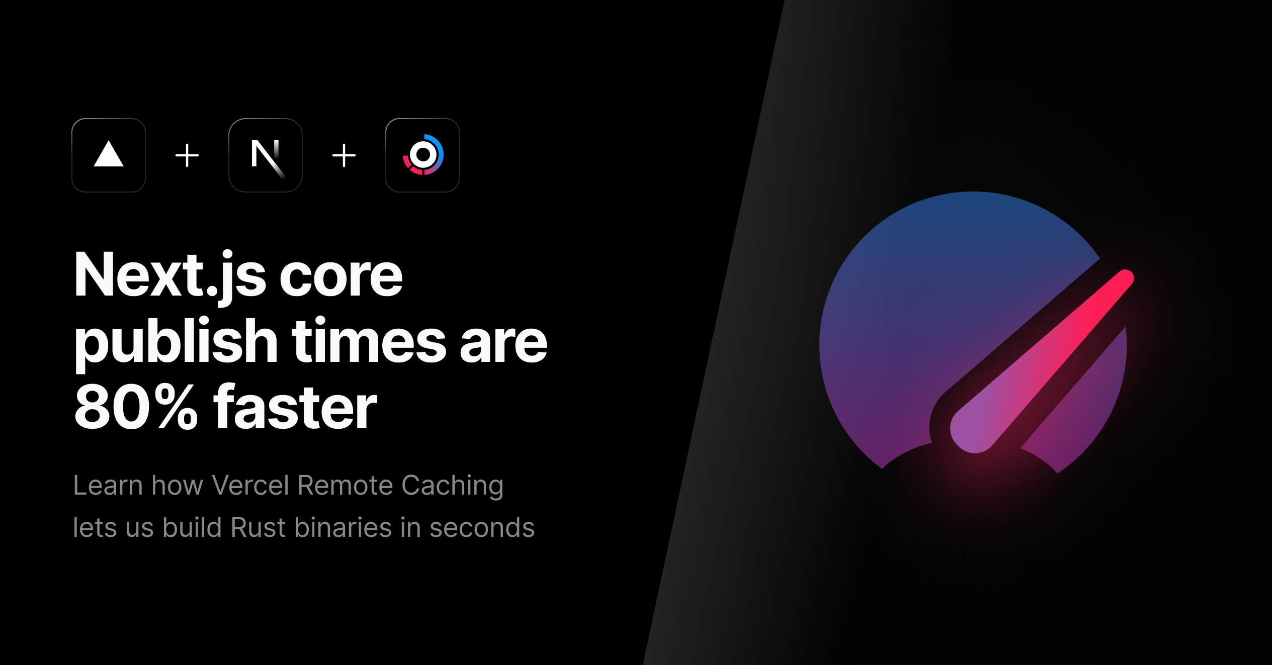 Turbocharging Next.js: How Remote Caching decreased publish times by 80%