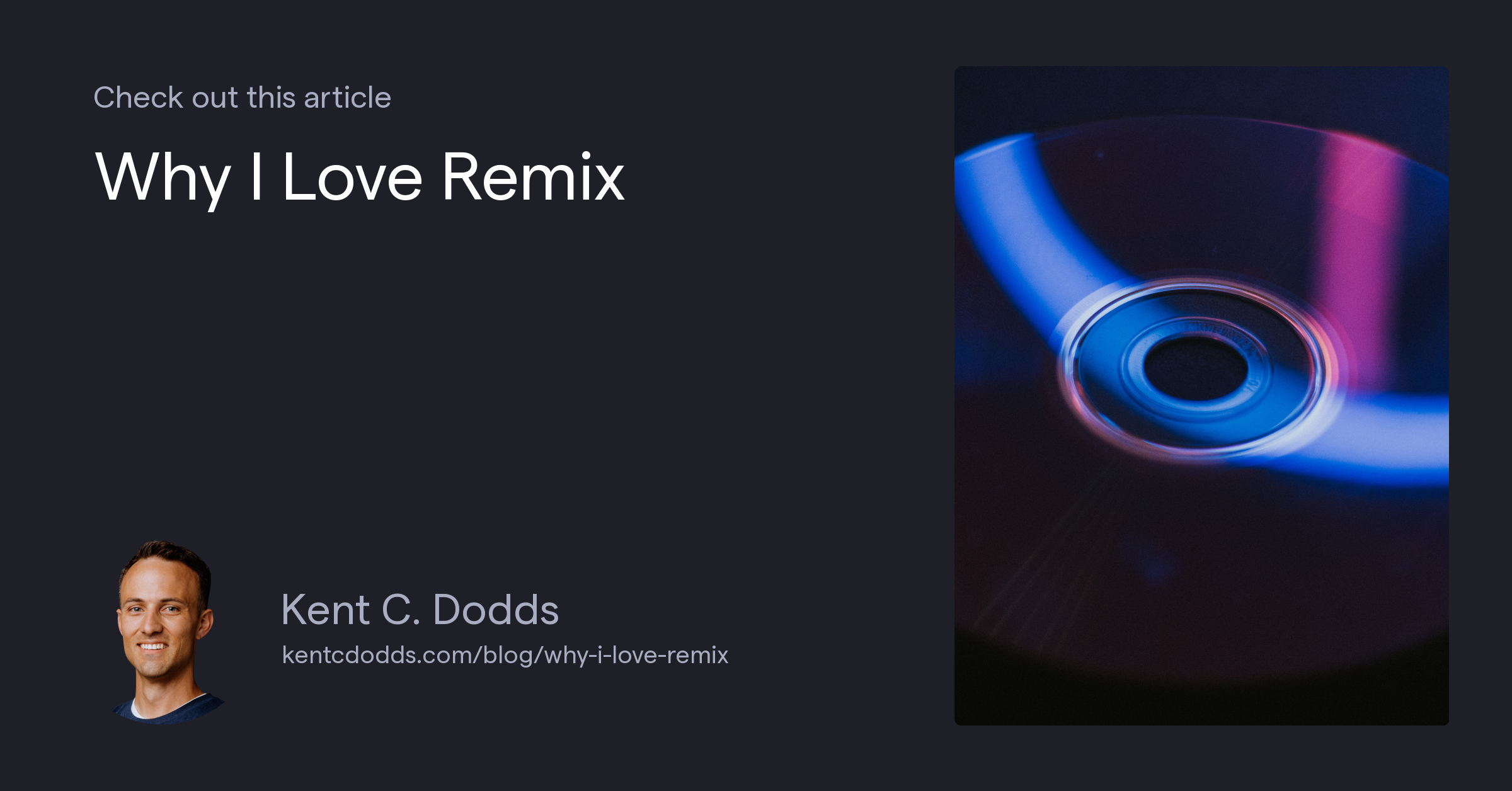 Why I Love Remix
