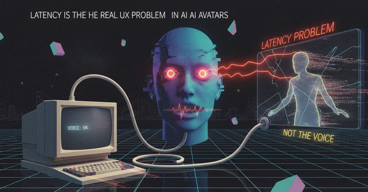 Latency Is the Real UX Problem in AI Avatars, Not the Voice