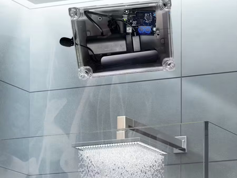 Keep forgetting the fan and getting mold in the shower? This is the solution
