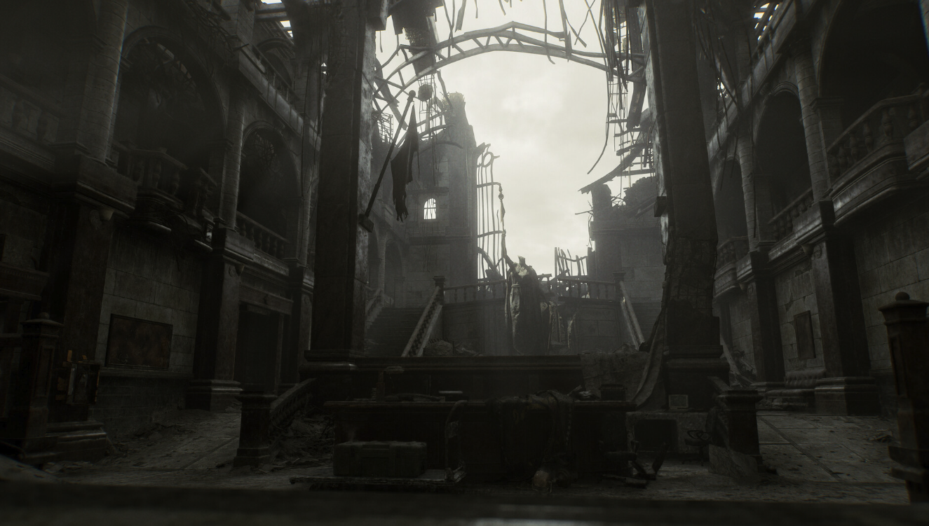 A screenshot from the game Resident Evil Requiem
