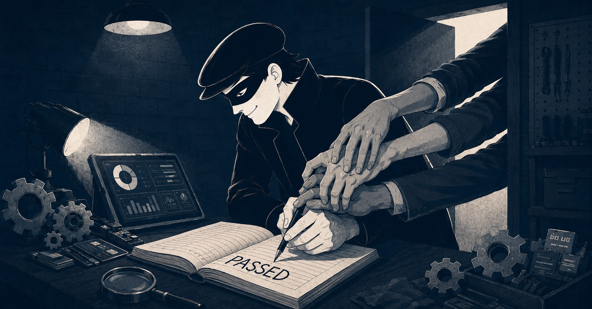 #S4 Who Holds the Pen: The One Check You Can't Run on Yourself