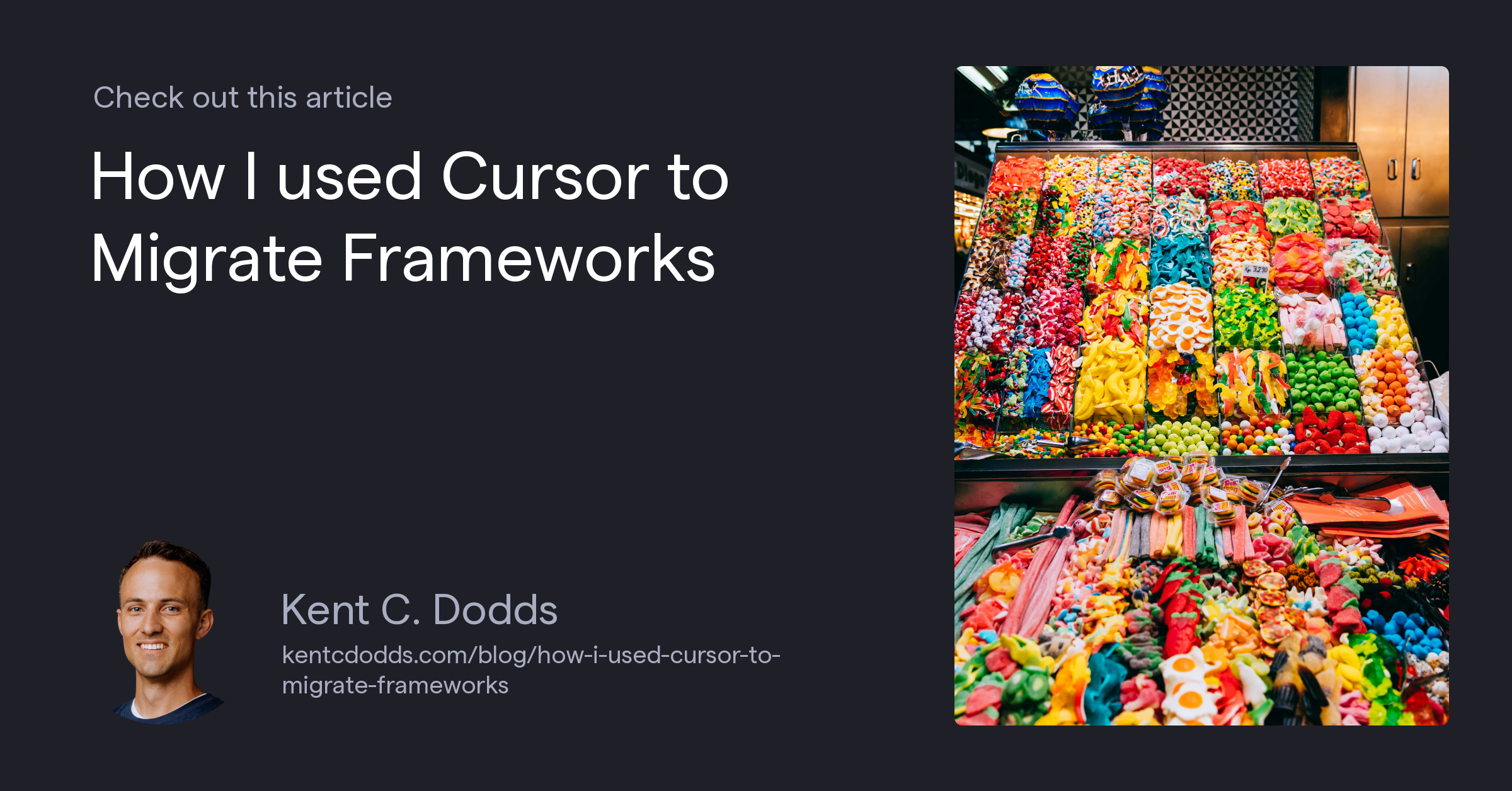 How I used Cursor to Migrate Frameworks