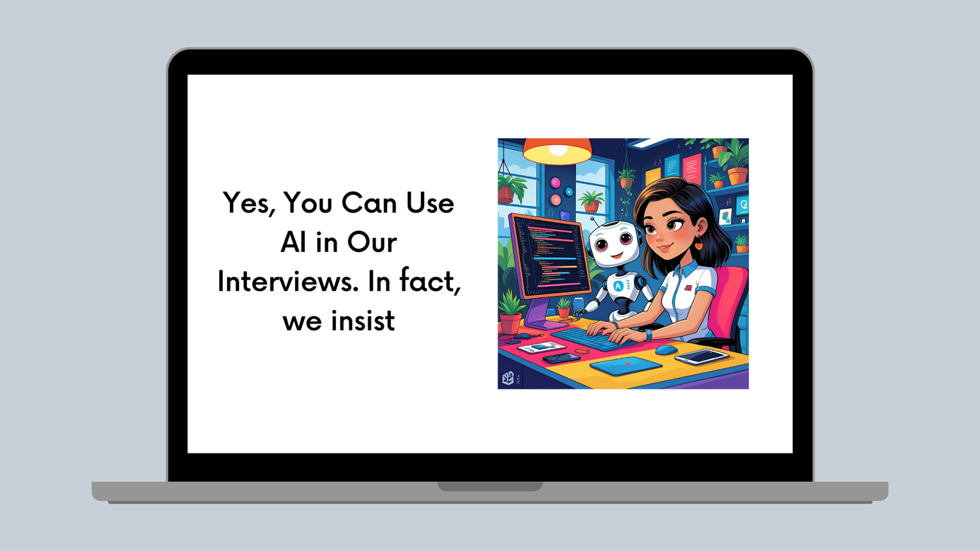 Yes, You Can Use AI in Our Interviews. In fact, we insist