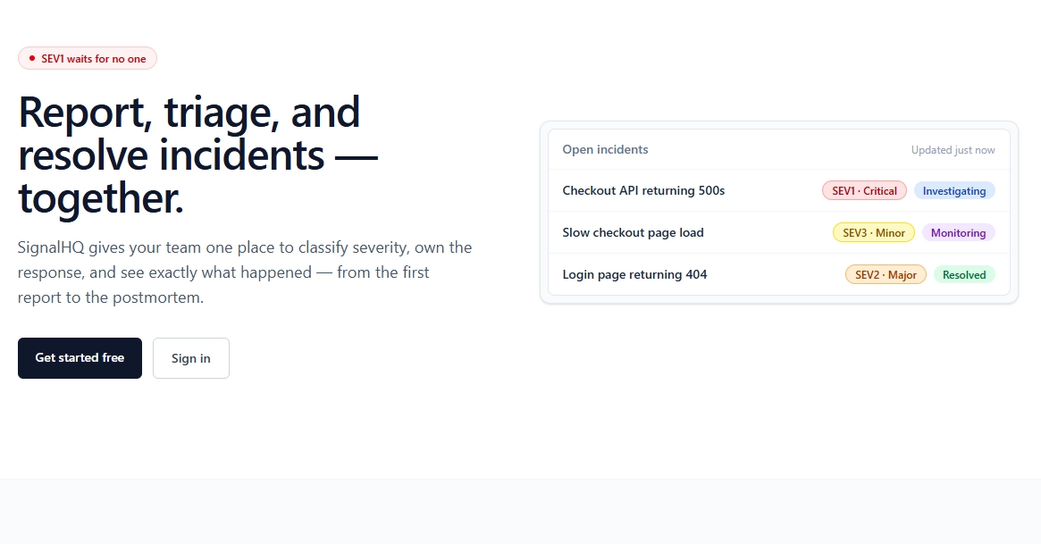Building SignalHQ: Engineering a Production-Grade Incident Management Platform from Scratch