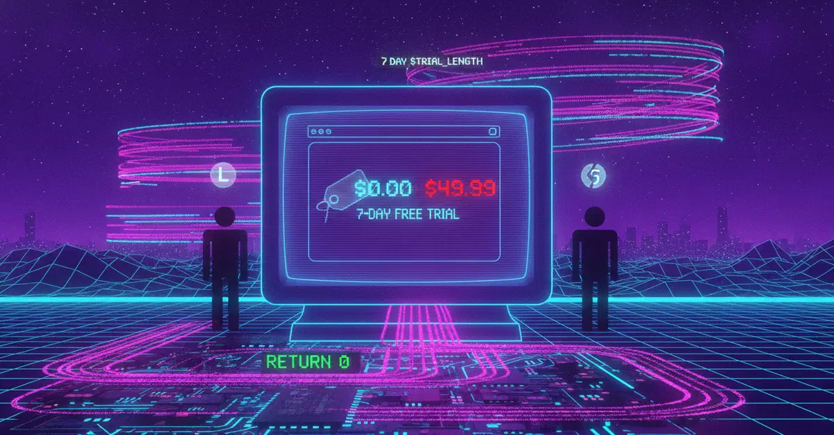 The Case of the Disappearing Free Trial