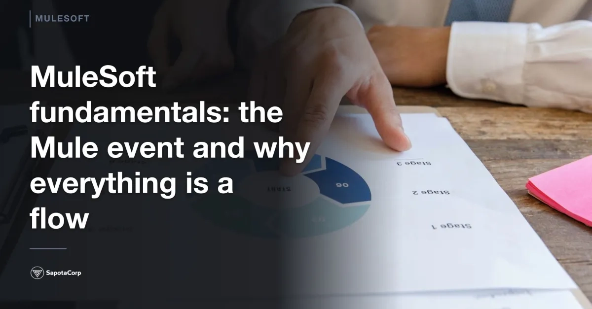 MuleSoft fundamentals: the Mule event and why everything is a flow