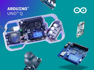 Build a retro home arcade with an Arduino® UNO™ Q board!