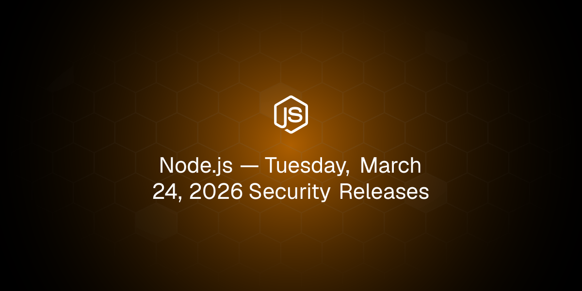 Tuesday, March 24, 2026 Security Releases