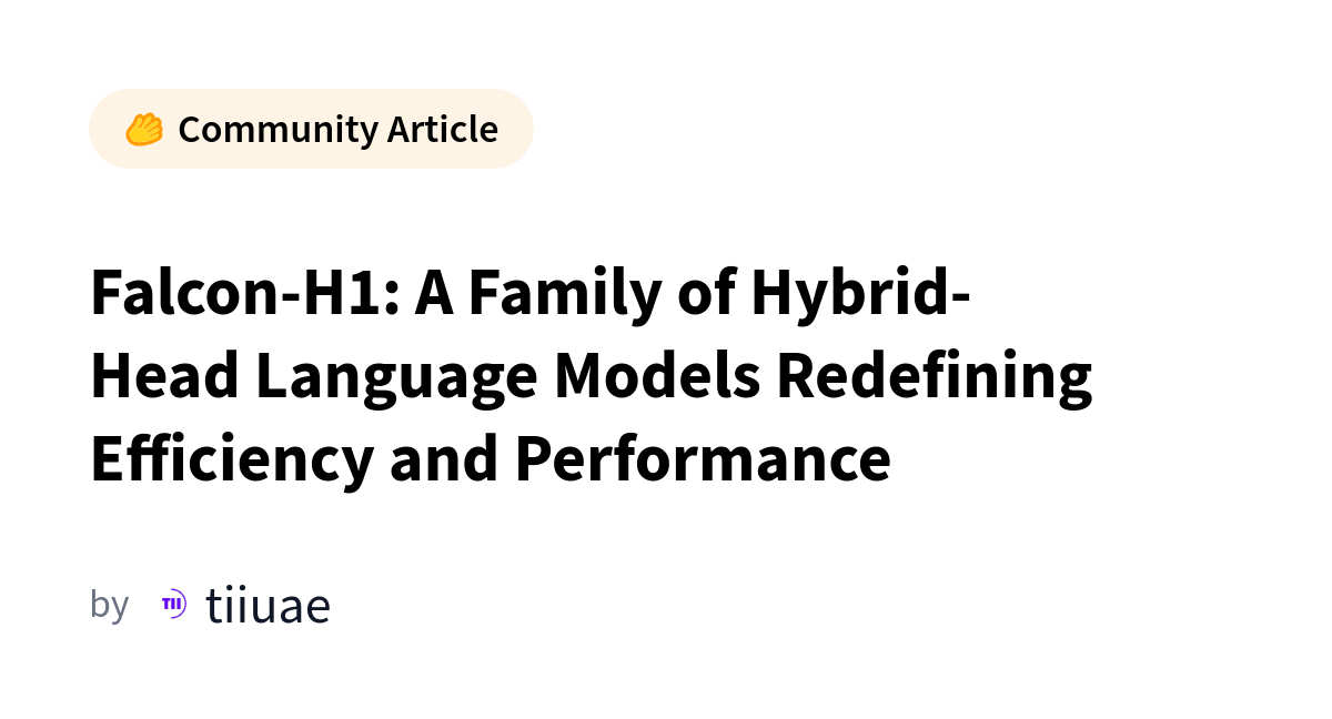 Falcon-H1: A Family of Hybrid-Head Language Models Redefining Efficiency and Performance