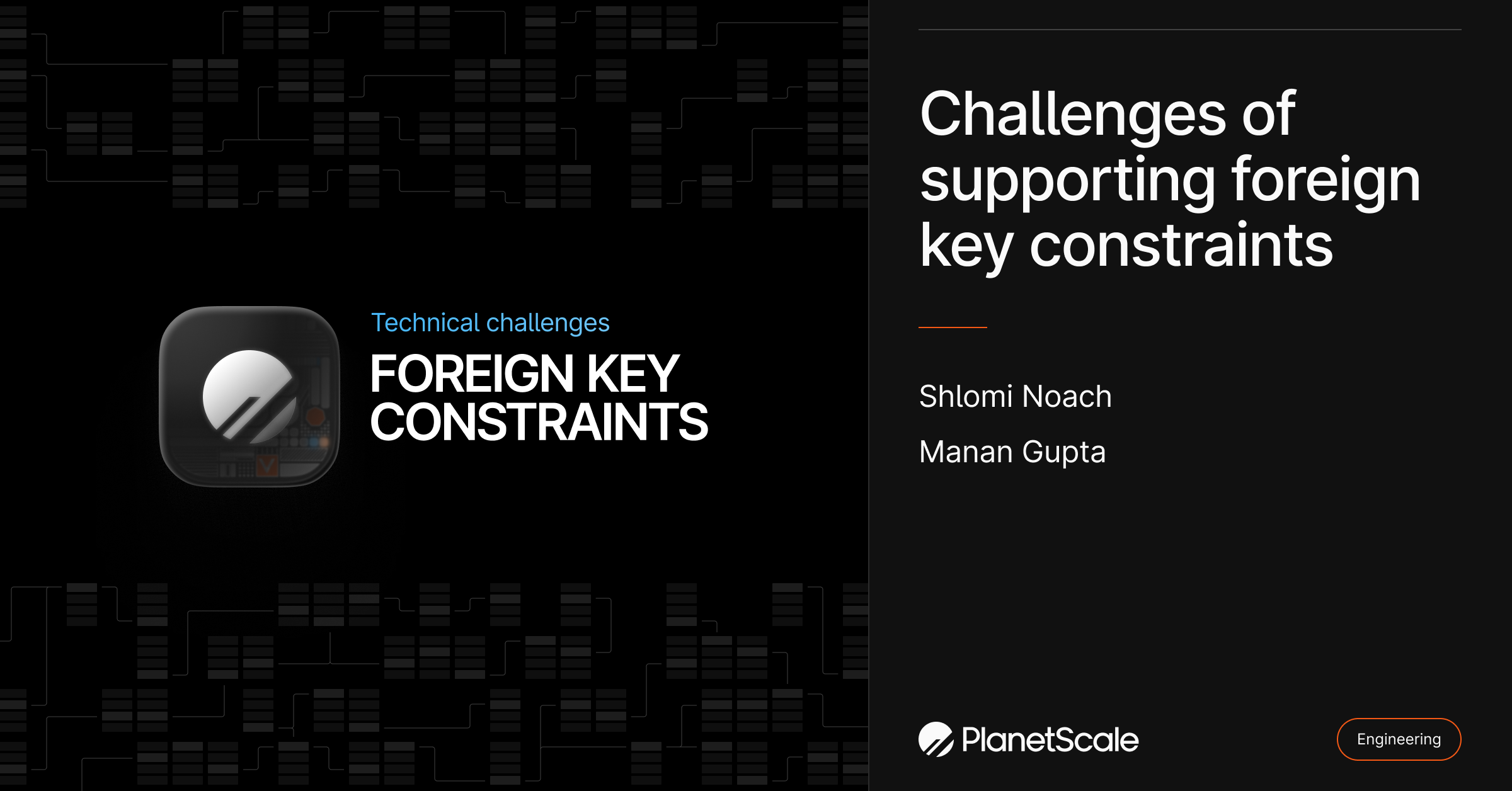 The challenges of supporting foreign key constraints