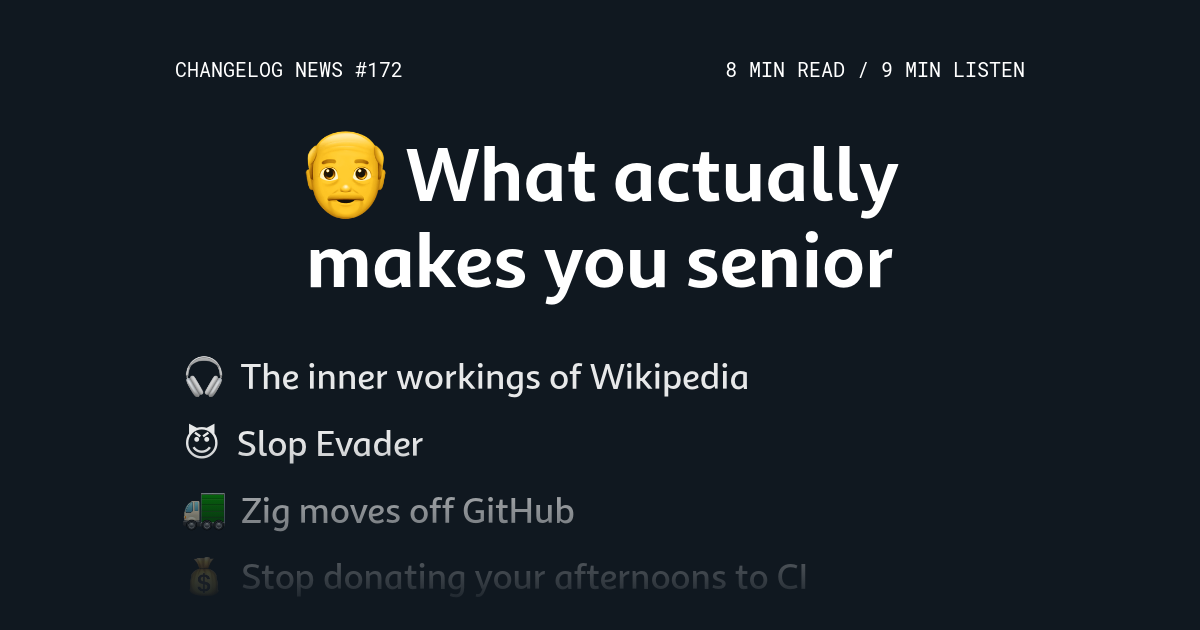 What actually makes you senior