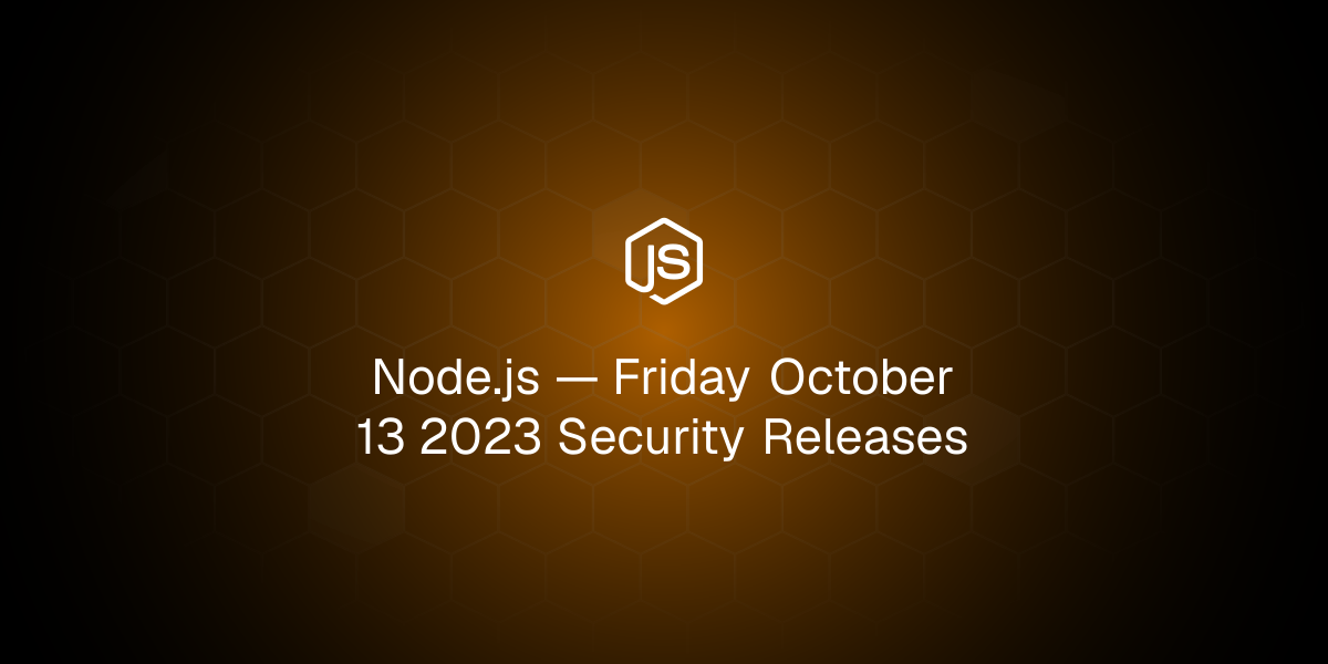 Friday October 13 2023 Security Releases