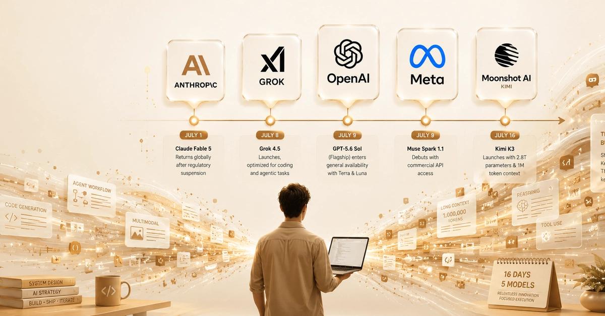 🚀 16 Days, 5 Frontier AI Models: How to Survive the AI Release Firehose
