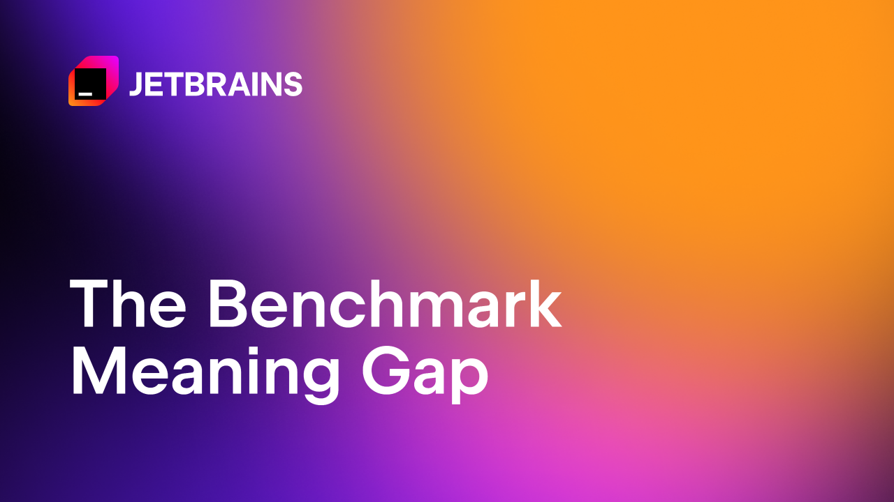 The Benchmark Meaning Gap
