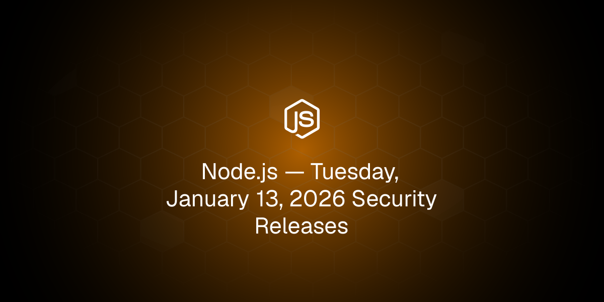 Tuesday, January 13, 2026 Security Releases