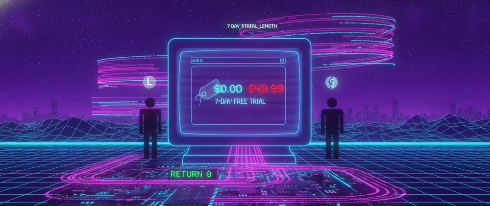 Cover image for The Case of the Disappearing Free Trial