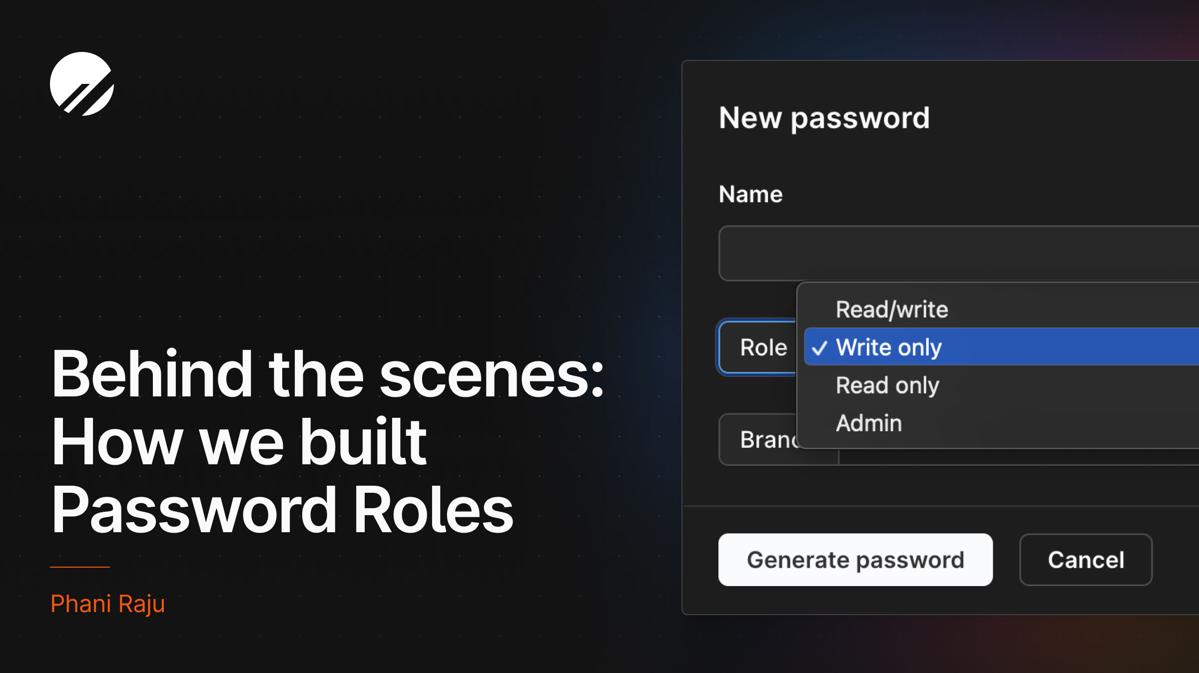Behind the scenes: How we built Password Roles