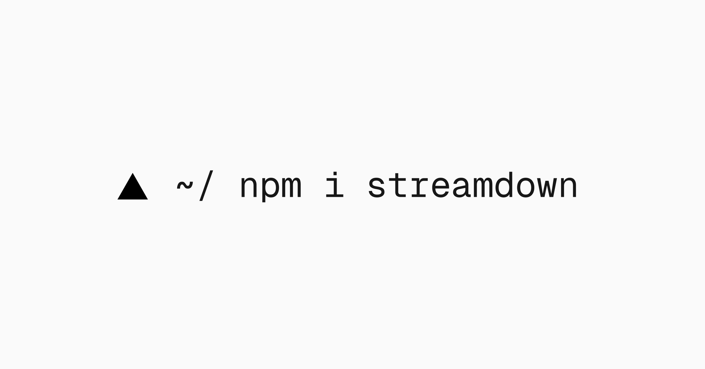 Streamdown v2: Smaller bundle size and new Remend options