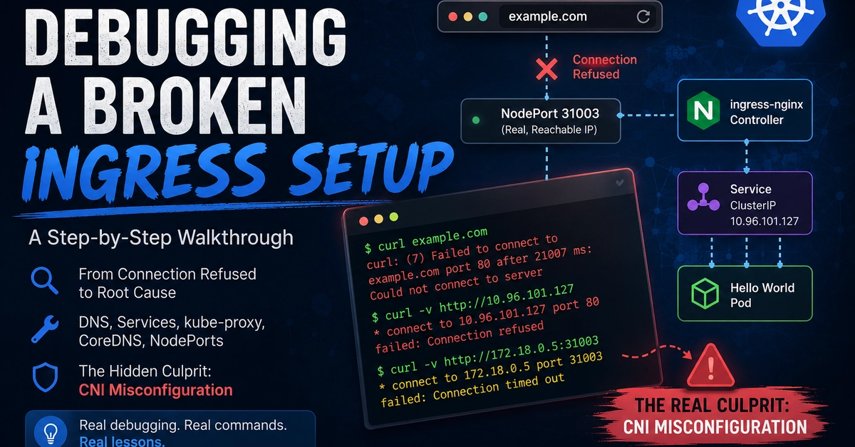 Debugging a Broken Ingress Setup: A Step-by-Step Walkthrough