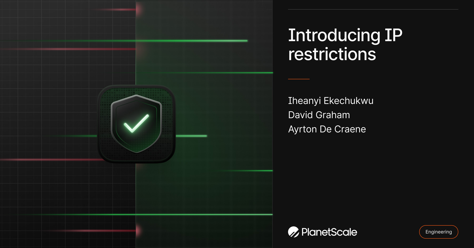 Introducing IP restrictions