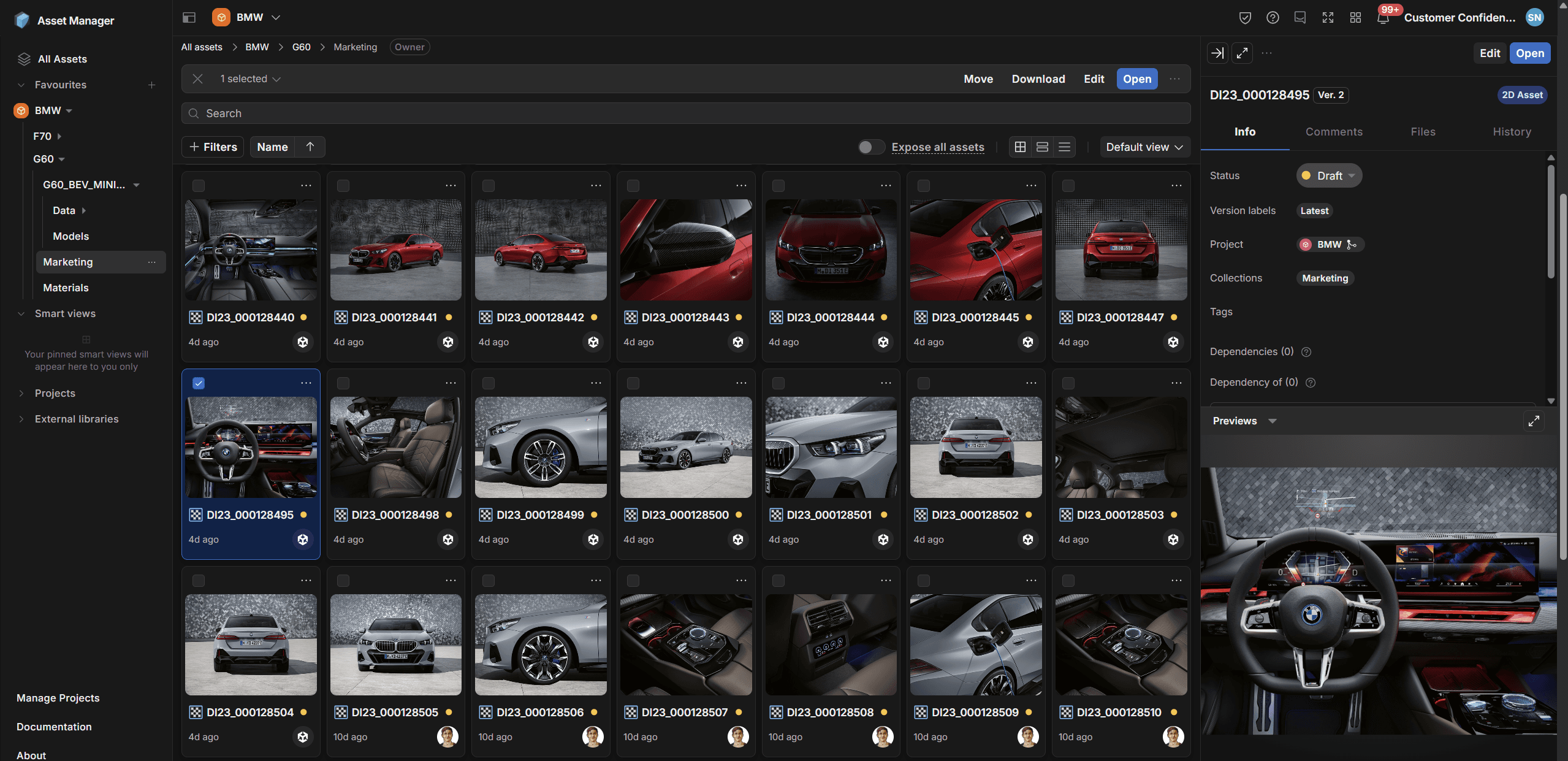 BMW Group Unity Asset Manager