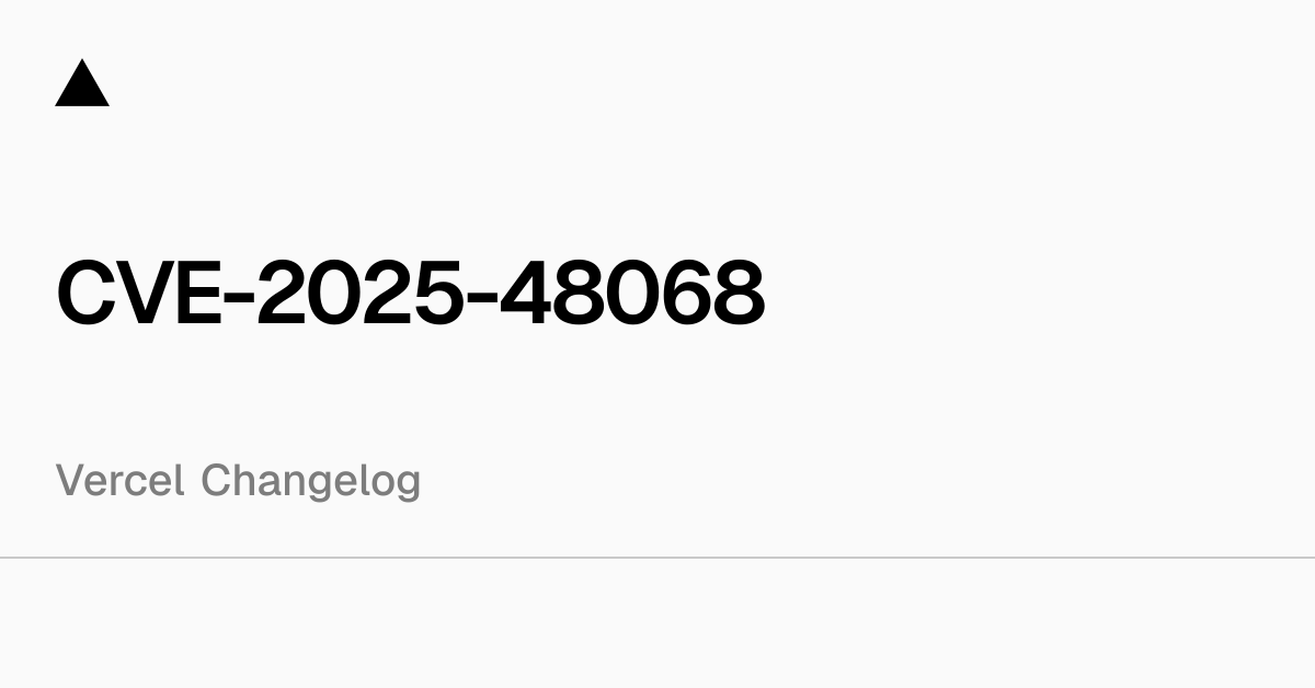 CVE-2025-48068