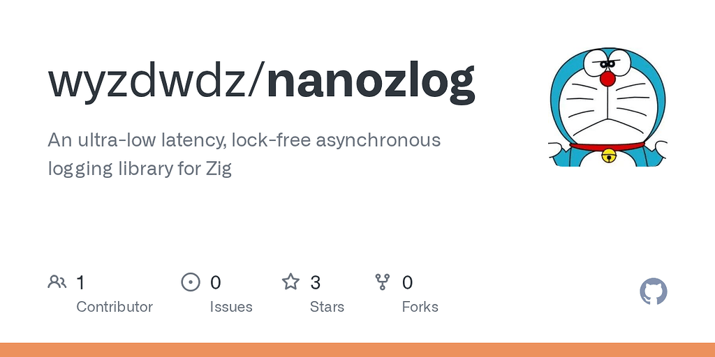nanozlog: An ultra-low latency, lock-free asynchronous logging library for Zig