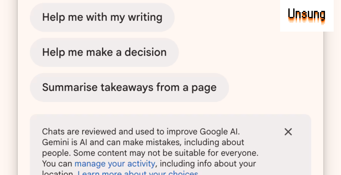 Chrome registers a global shortcut for Gemini popup window