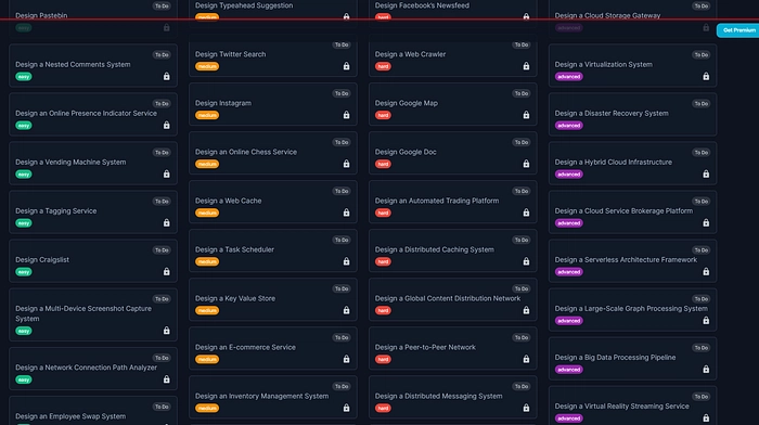 system design problems in leetcode style