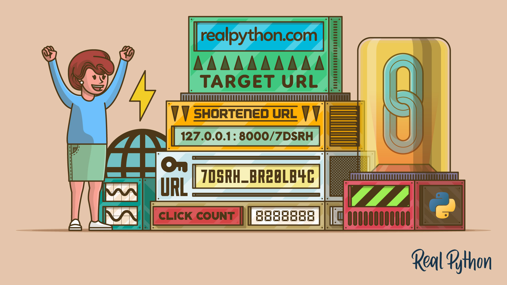Title image for Building a URL Shortener With FastAPI and Python (Build a URL Shortener With FastAPI and Python)