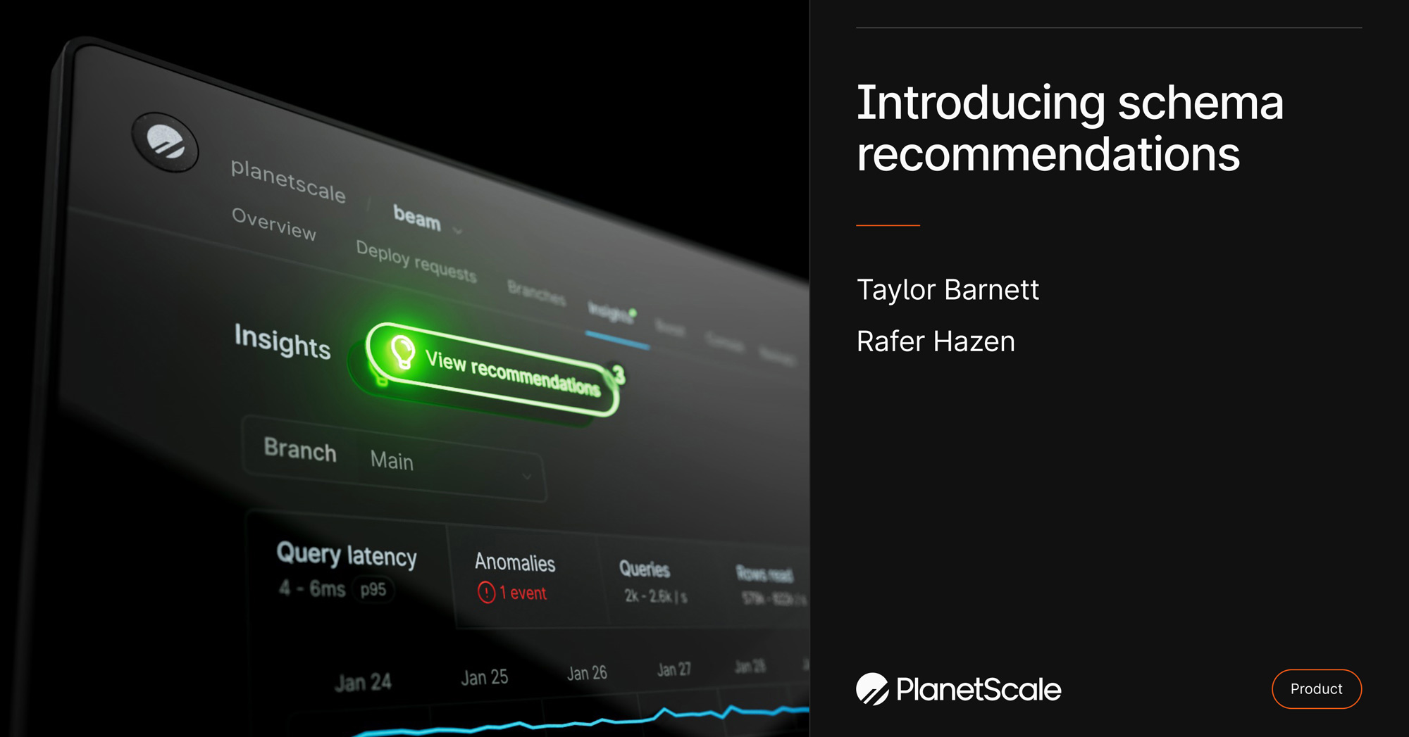 Introducing schema recommendations